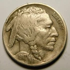 1917 P Buffalo Nickel VF-EF   Actual Coin Pictured- Not Cleaned