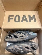 Adidas Yeezy Foam Runner MX Cinder Brown Blue Mens Size 10