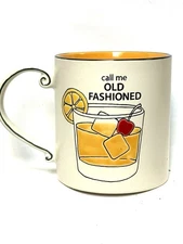Call Me Old Fashioned Ceramic Stoneware Mug Spectrum Designz Blue Sky 21oz