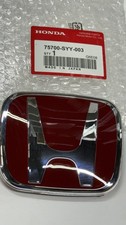 Honda Oem Emblem Red H Part 75700-syy-003 Supersedes Jdm H Red No Risk Di