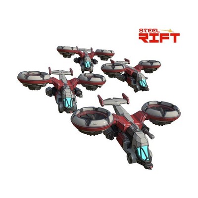 Death Ray Desig Sci-Fi Mini 6  LAS-Wing Attack Squadron Support Asset SW (New)