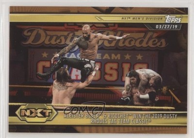 2019 Topps WWE NXT Bronze Aleister Black Ricochet #85 z6b