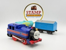 RARE Tomy Trackmaster Plarail Hongmei the Blue Tank Engine