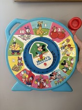 Mattel Disney Mickey Count 1-10 See-n-say 1989 SOUND WORKS  