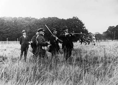 Prince Monaco Louis II Monaco during a presidential hunting Rambou- 1935 Photo