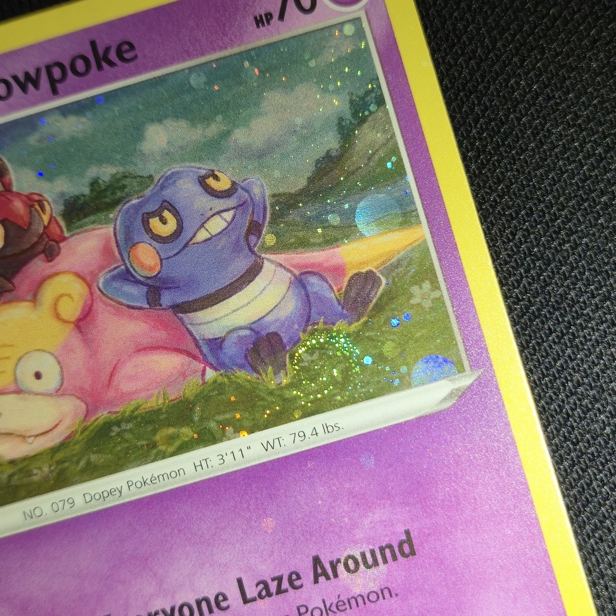 FART SWIRL BLEED 🌀💫 Galarian Slowpoke SWSH126 Evolving Promo