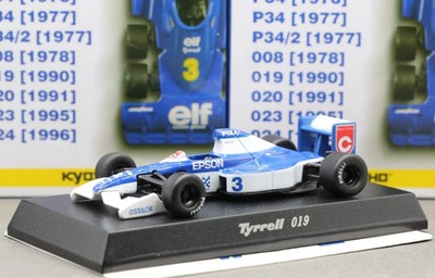 Kyosho 1/64 Tyrrell Formula One Collection 019 F1 GP 1990 No.3 S.Nakajimav Ford