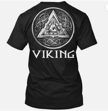 Viking - T-Shirt Made in the USA Size S to 3XL