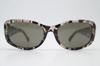 Vintage Sonnenbrille Ray Ban RITUALS B+L Braun Transparent Silber Oval 