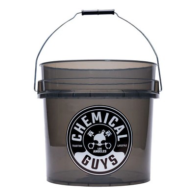 Chemical Guys - Heavy Duty Detailing Bucket, Smoked Obsidian Black (4.25 Gal)