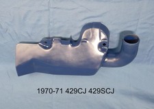 1970 1971 429cj 429scj Exhaust Manifold Heat Shield Cobra Jet Cyclone Torino