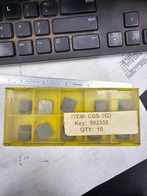 PACK OF 10 CBS-16D INSERTS