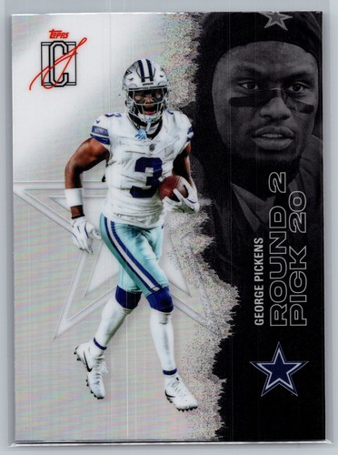 2025 Topps Signature Class #72 George Pickens Chrome Refractor