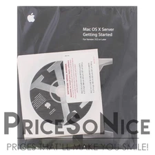 MacOS X Server X.3 10.3.4 Panther Unlimited Client - Part M9236Z/A on CD