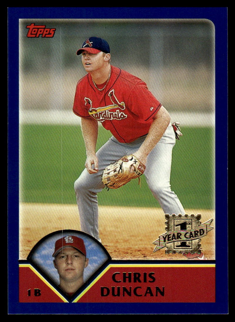 2003 Topps #292 Chris Duncan