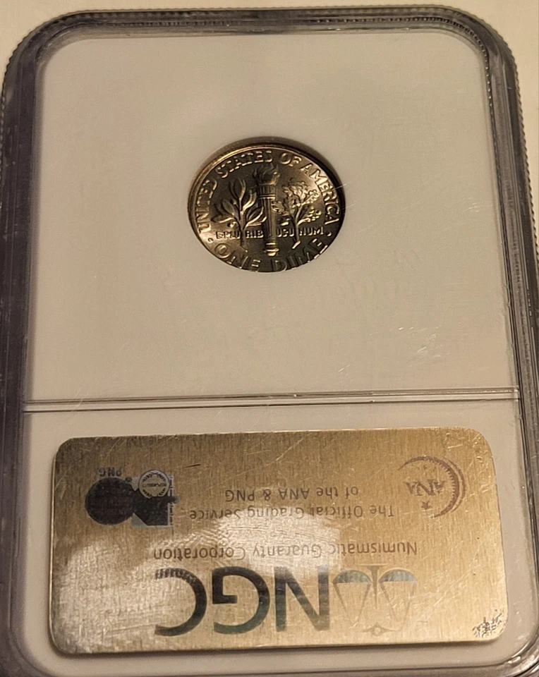 2005 P Roosevelt Dime! NGC SMS MS67 Graded Coin! Beautiful Coin! - Image 4 of 4