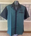 Vintage Maynard Ferguson Band Bowling Shirt Green & Black Size L