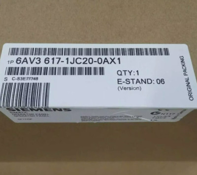 New Siemens 6AV3 617-1JC20-0AX1 SIMATIC Touch Panel HMI 6AV3617-1JC20-0AX1
