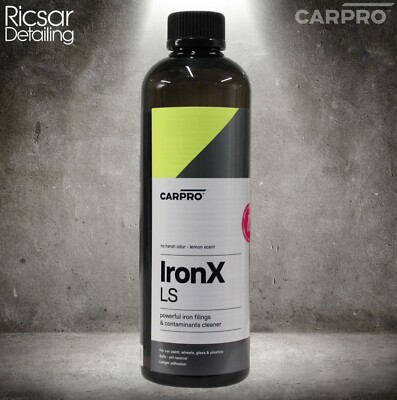 CarPro Iron X Zitronenduft - Eisen- und Falloutentferner 500 ml *Trigger inklusive*