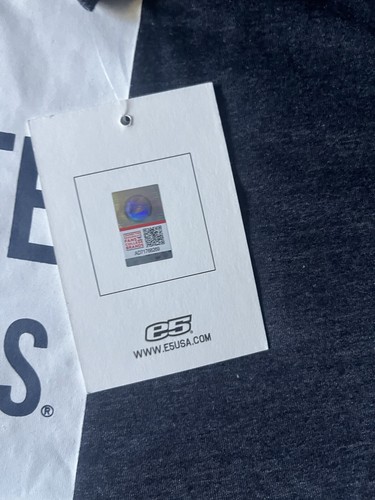 E5 Penn State Nittany Lions EST. 1855 Short Sleeve T-shirt Size Large Blue/Gray - Picture 4 of 4