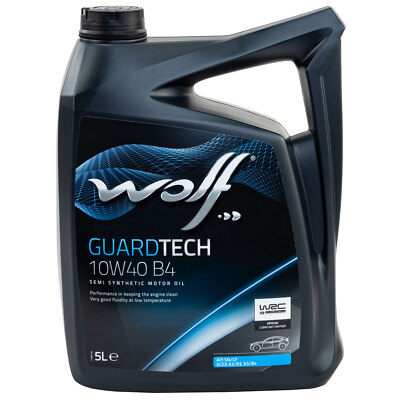 Motoröl WOLF GUARDTECH B4 23127 SAE 10W40 5 Liter für Mercedes