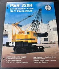 P&H 320H Crawler Crane Brochure FCCA25