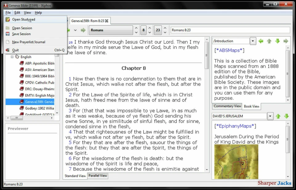 NEW & Fast Ship! Xiphos Bible Study Time Church Worship Educational Software PC - Image 3 of 4