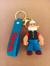 POPEYE  KEYCHAIN / BACKPACK CLIP -NEXT DAY SHIPPING