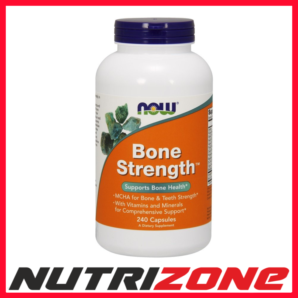 Now Foods Bone Strength Vitamin & Mineral Complex Structural Support - 240 caps