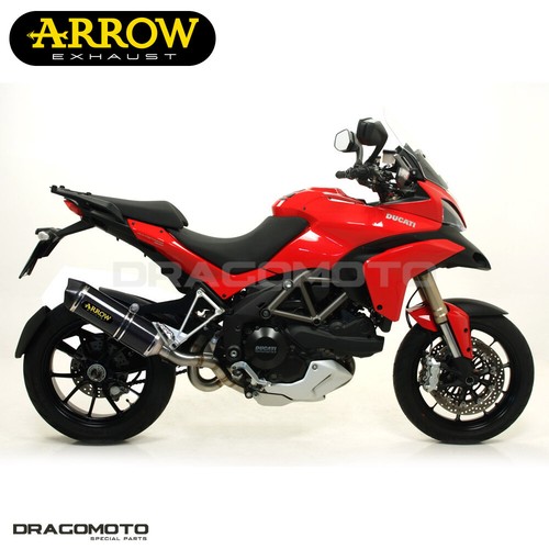 Muffler DUCATI MULTISTRADA 1200 2010 2011 ARROW Carbon CC RACE-TECH - Picture 2 of 5