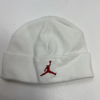 Nike Jordan Baby Boys White Beanie 