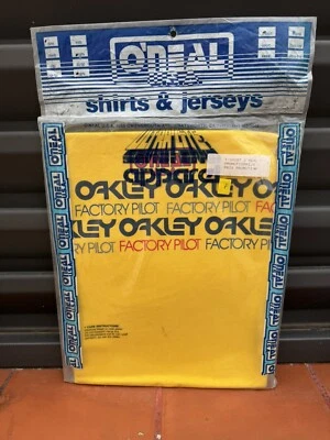 Motocross T-Shirt O'Neal Racing USA Vintage 80 90 Supercross Oakley Factory S - Imagen 1 de 4