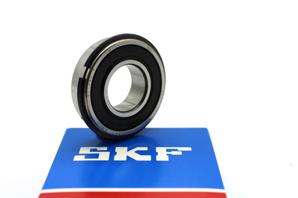 1 StüCk Skf Rillenkugellager 6203-2RSHNR 17X40X12 Mm Mit Nut Und Sprengring-image