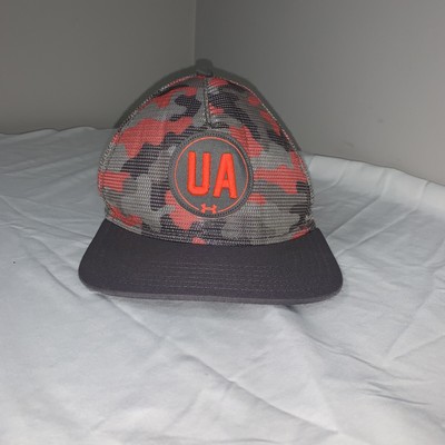 pink camo under armour hat