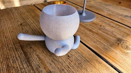 Harry Plant Yoga No. 2 lustiger Blumentopf zeigt Yoga Übung - Made in Germany - Picture 2 of 3