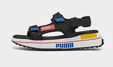 PUMA FUTURE RIDER GAME ON SANDALS Superior Comfort  Style Multi Strap Black NEW