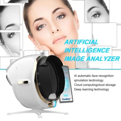 3D Portable Face Scanner Tester Digital Diagnostic Facial Skin Analyzer Machine