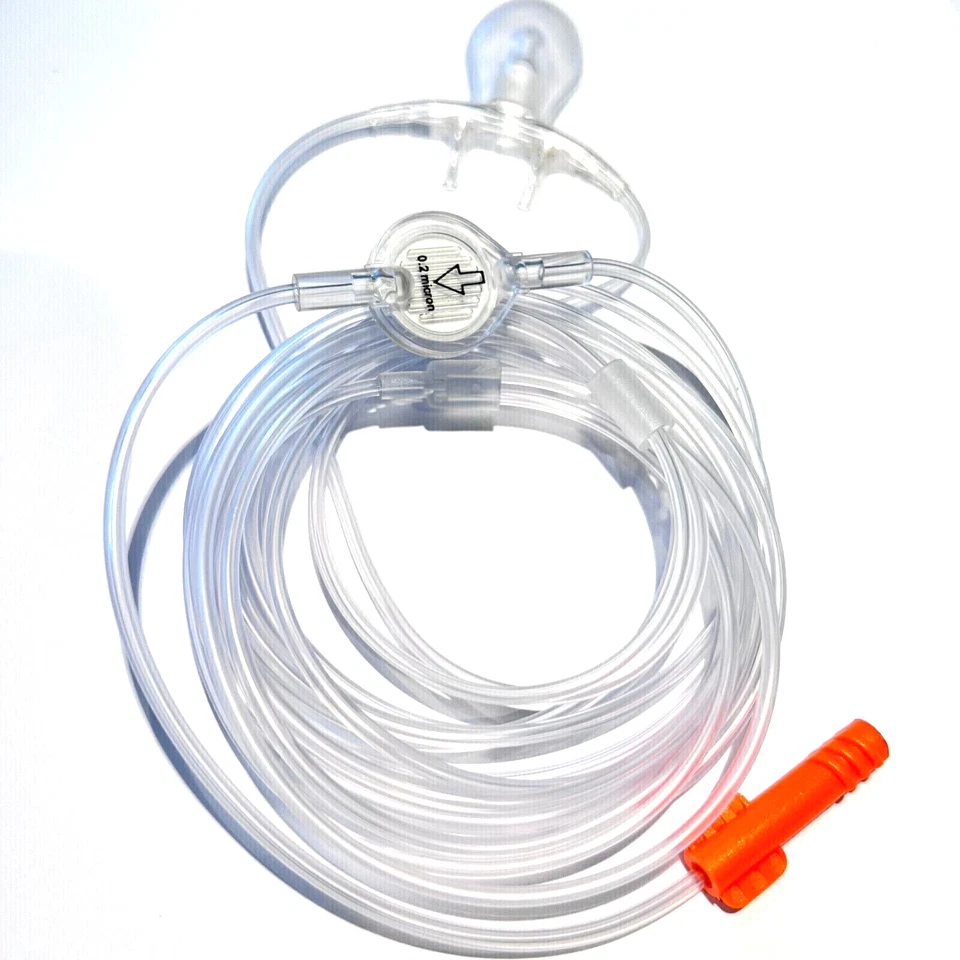 Cánula LoFlo Nasal Oral CO2 EtCO2 para Oridion Microstream 009818 Adulto 7 ft Foto 2 de 2