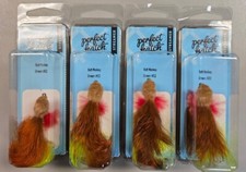 4pks-Perfect Hatch STREAMER PHFLY5340-02P  Butt Monkey Green 4 x 1 Pack