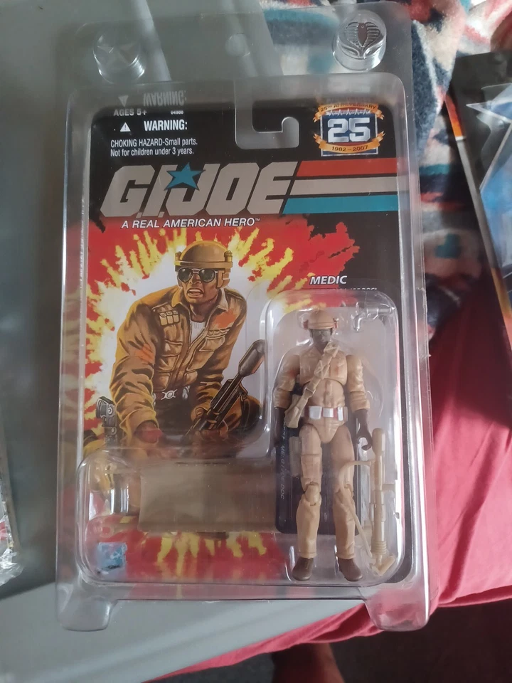 G.I. Paquetes de 2 figuras de acción de Tomax y Xamot de cómic del 25 aniversario de Joe y DOC número 25  Foto 3 de 4