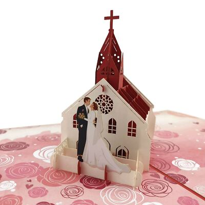 Wedding Chapel Pop-Up Card