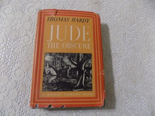Jude the Obscure Hardcover Thomas Hardy 1923 Modern Library, VERY NICE ...