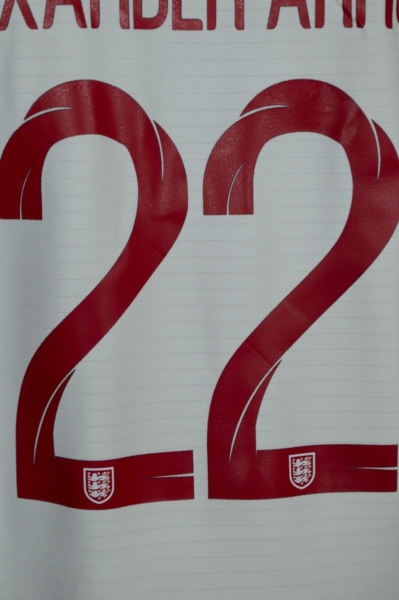 England Alexander-Arnold Jersey World Cup 2018 Home Football Mens