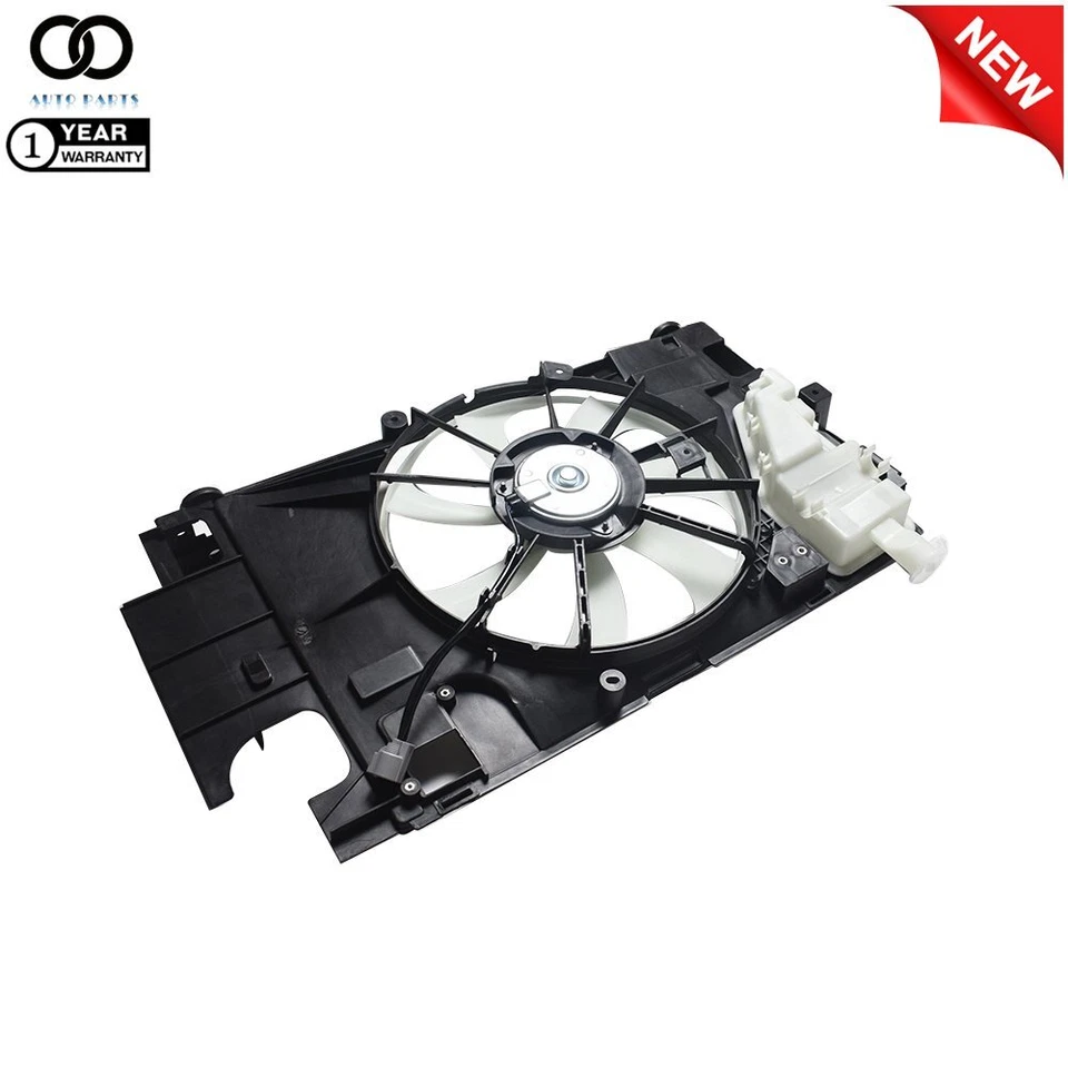 New Radiator Cooling Fan Assembly For 2012 2013 2014-2015 Toyota Prius C 1.5L - Image 3 of 4