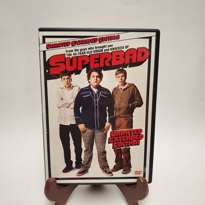 Superbad (Unrated, Extended Edition) DVD 2007 - Tested and Working