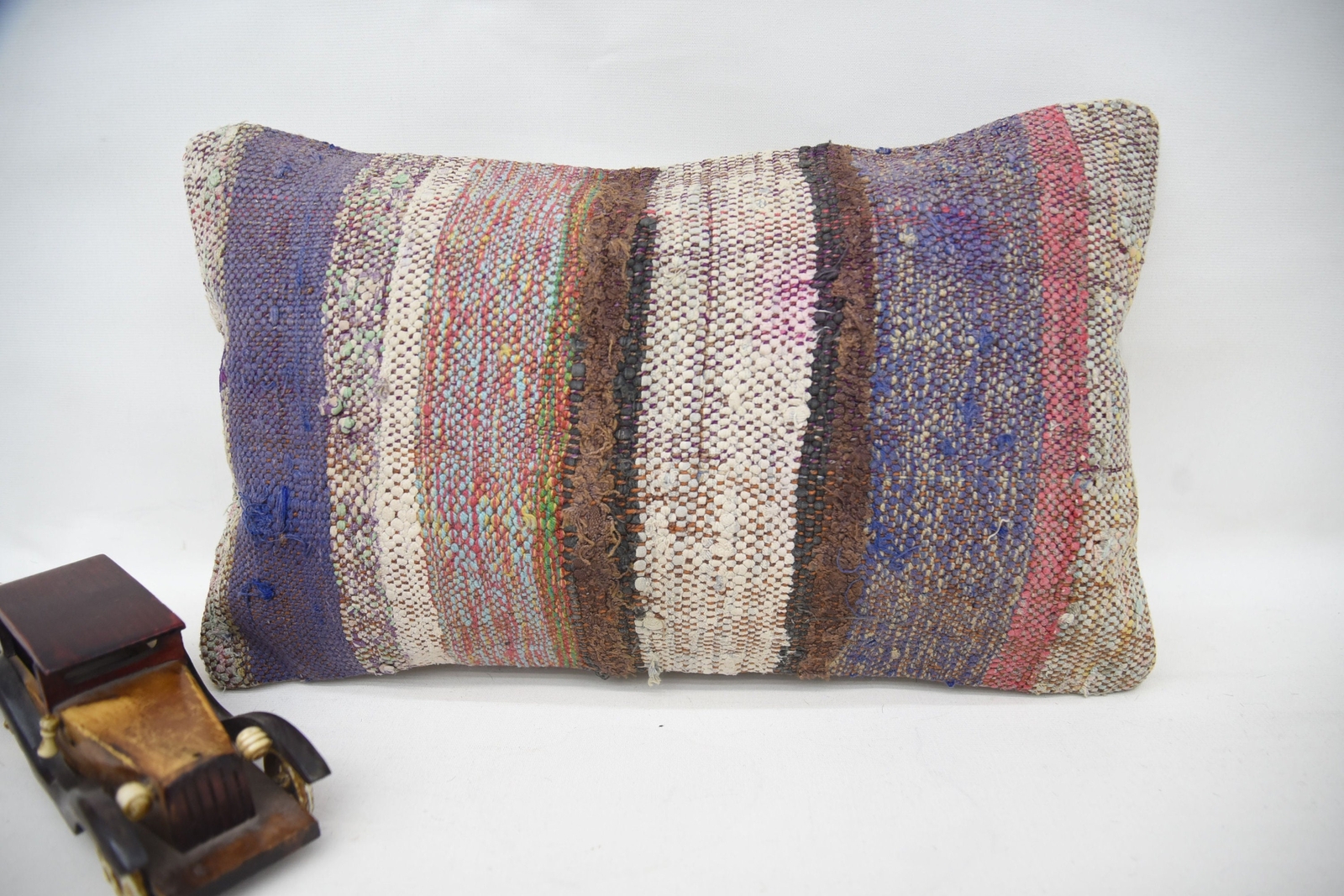 Funda cojín azul de 12