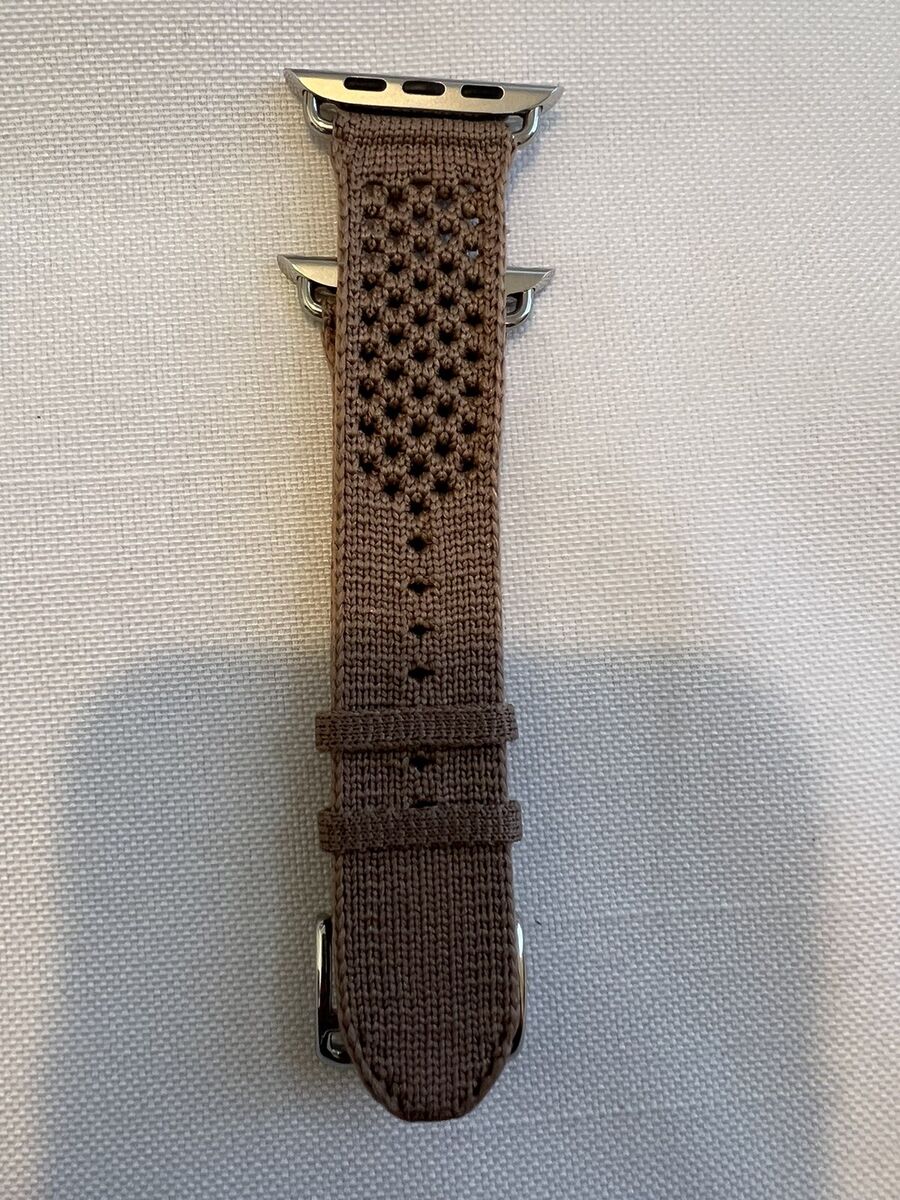 Apple Watch Hermès - 45mm Beige de Weimar Tricot Single Tour Apple Watch Hermès - 45mm Beige de Weimar Tricot Single Tour