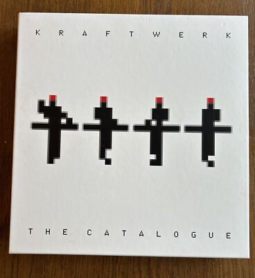 KRAFTWERK The Catalogue CD slipcase Box Set NM 8 CDS with Posters Prints