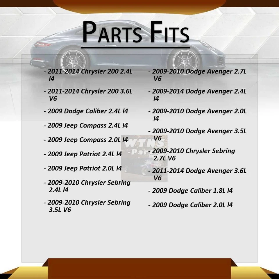 Kit de eslabones de barra estabilizadora delantera trasera Mevotech para Chrysler 200 2011 2012 2013 2014 Foto 2 de 4