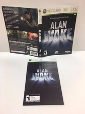 ALAN WAKE Original Replacement Artwork Manual